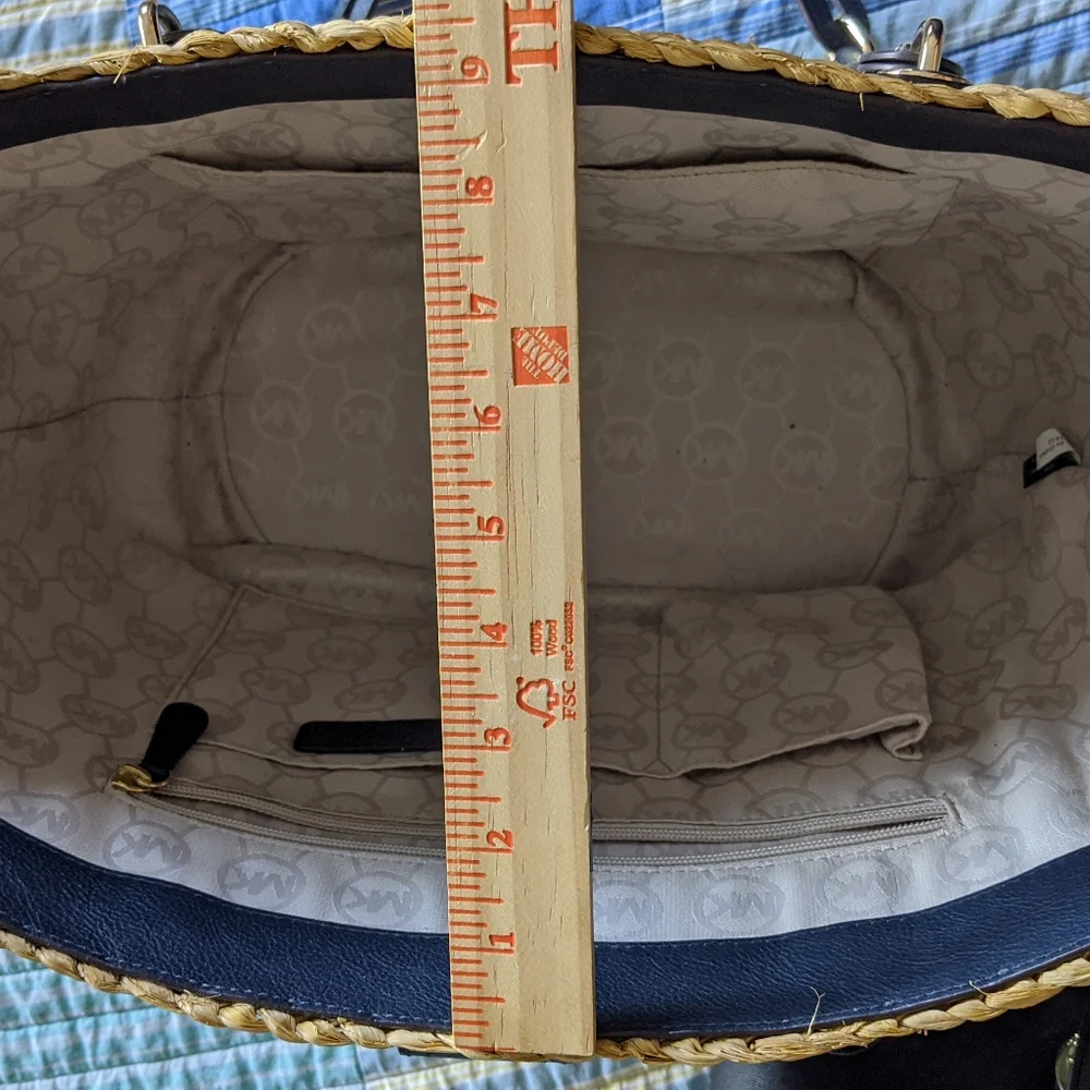 Michael Kors navy blue purse